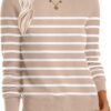 Women’s Long Sleeve Crewneck Soft Fall Pullover Sweater - Image 11