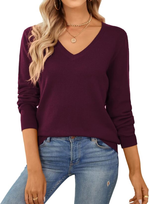 Women’s 100% Cotton Soft Knit Pullover Sweater - Image 18