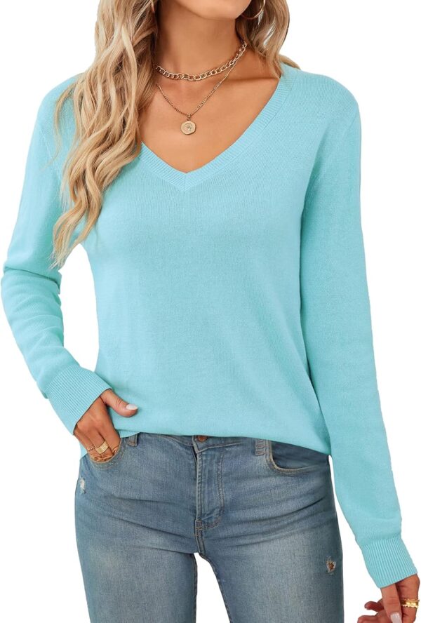 Women’s 100% Cotton Soft Knit Pullover Sweater - Image 19