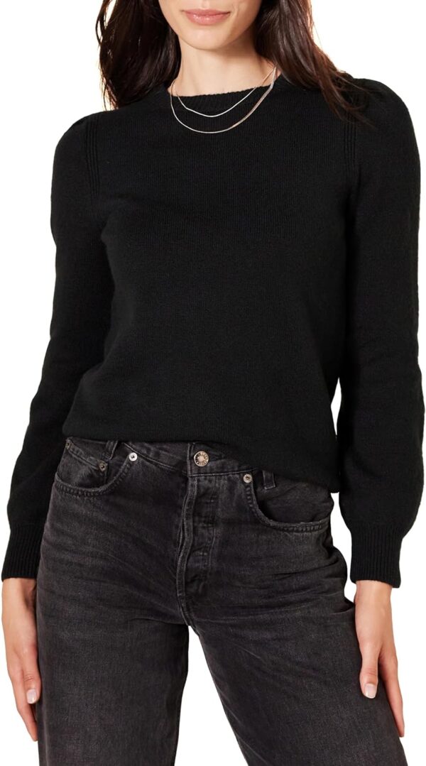 Women’s Soft Touch Pleated Shoulder Sweater - Image 8