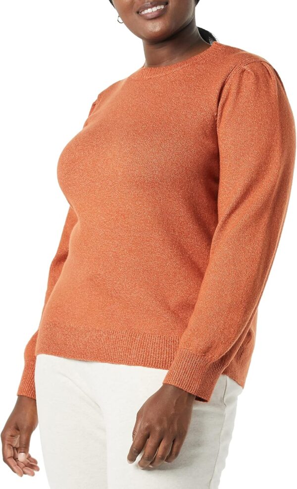 Women’s Soft Touch Pleated Shoulder Sweater - Image 12